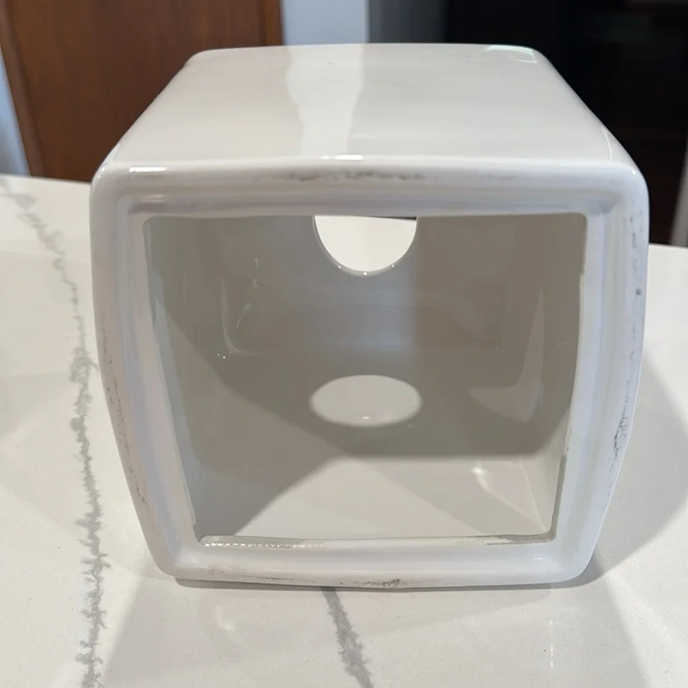 West Elm Ceramic Tissue Holder